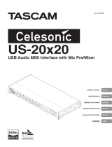 Tascam US-20X20 Manuel utilisateur