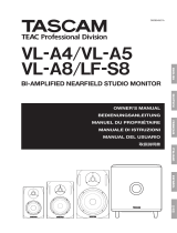 Tascam VL-A8/LF-S8 Manuel utilisateur