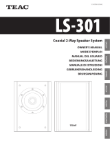 TEAC LS-301 Le manuel du propriétaire