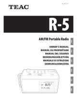 TEAC R-5 Le manuel du propriétaire