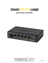 Terratec DMX 6Fire USB Mac Le manuel du propriétaire