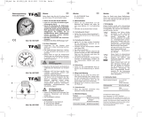 TFA Analogue alarm clock Le manuel du propriétaire