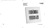 TFA Digital Radio Controlled Clock with Temperature TIMELINE Manuel utilisateur
