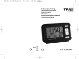TFA Digital Radio-Controlled Alarm Clock with Temperature Manuel utilisateur
