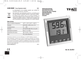 TFA Digital Thermo-Hygrometer KLIMA GUARD Manuel utilisateur