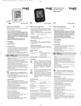 TFA Digital Thermo-Hygrometer MOXX Manuel utilisateur