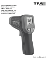 TFA Infrared Thermometer CIRCLE-BEAM Manuel utilisateur