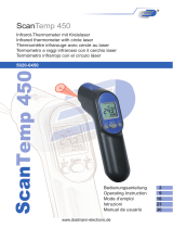 TFA Infrared Thermometer SCANTEMP 450 Manuel utilisateur