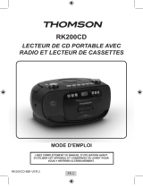 Thomson RK200CD Manuel utilisateur