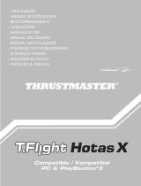Thrustmaster Thrustmaster T-Flight Stick X PS3 Manuel utilisateur