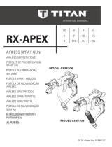 Titan RX-Apex Airless Spray Gun Manuel utilisateur