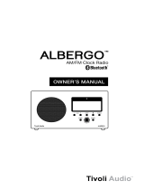 Tivoli Audio Albergo Le manuel du propriétaire