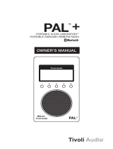 Tivoli Audio PAL+ BT(Gen. 1) Le manuel du propriétaire