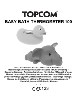 Topcom Baby Bath Thermometer 100 Elephant Manuel utilisateur