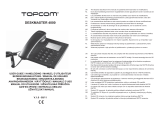 Topcom Deskmaster 400 - TE 6600 Le manuel du propriétaire
