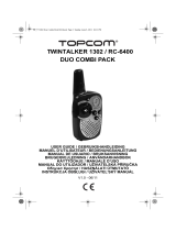 Topcom TWINTALKER 1302 - RC-6400 Le manuel du propriétaire