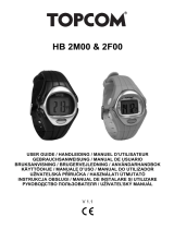 Topcom Watch HB 2M00 Manuel utilisateur