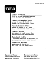 Toro 35cm Electric Trimmer Manuel utilisateur