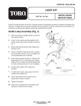 Toro Light Kit Guide d'installation