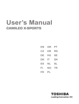 Toshiba Camileo X-Sports Manuel utilisateur