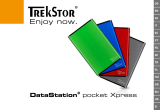 Trekstor DataStation pocket Xpress Manuel utilisateur