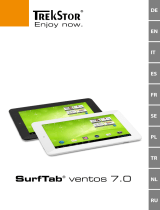 Trekstor SurfTab Ventos 7.0 Manuel utilisateur
