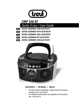 Trevi CMP 546 BT Manuel utilisateur