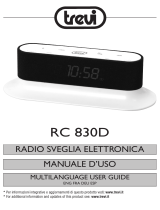 Trevi RC 830 D Manuel utilisateur