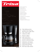 Trisa Electronics Coffeeline 6 Fiche technique