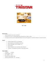 Tristar KW-2430 Manuel utilisateur