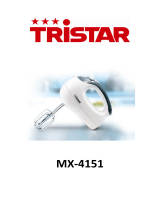 Tristar mx 4151 Le manuel du propriétaire