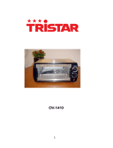 Tristar Oven 10 ltr stainless steel Mode d'emploi