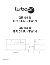 Turbo Air ALPI GREY/ST/F/56 Manuel utilisateur