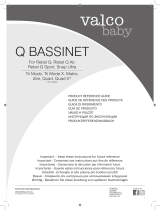 Valco baby Q Bassinet  Mode d'emploi