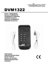 Velleman DVM1322 Manuel utilisateur