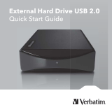 Verbatim 3.5'' HDD 750GB Mode d'emploi