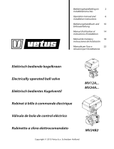 Vetus MV12A, MV24A, MV24B2 Guide d'installation