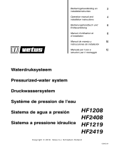 Vetus Pressurized water system type HF Guide d'installation