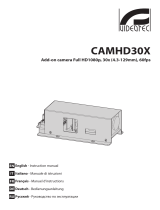 Videotec CAMHD30X Manuel utilisateur