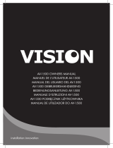 Vision AV-1500 Manuel utilisateur