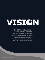 Vision SP-1300B Le manuel du propriétaire