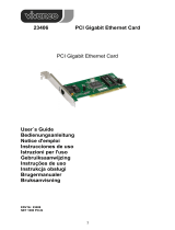 Vivanco PCI -> 10/100/1000 Mbps Ethernet Card Le manuel du propriétaire