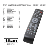 Vivanco TITAN UR 1300 - DEVICE BRAND CODE LIST Le manuel du propriétaire