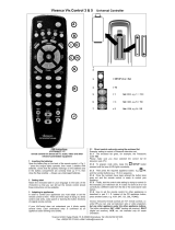 Vivanco Universal 3in1 remote control Le manuel du propriétaire