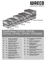 Waeco CoolFreeze CFX28, CFX35, CFX40, CFX50, CFX65, CFX65DZ Mode d'emploi