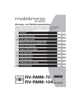 Dometic mobitronic RV-RMM-70/RV-RMM-104 Le manuel du propriétaire