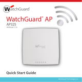 Watchguard AP325 Guide de démarrage rapide