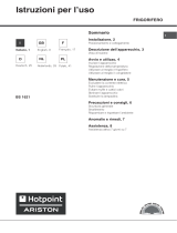 Hotpoint-Ariston BS 1621 Le manuel du propriétaire