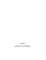 Scholtes CP 756 G (T) Le manuel du propriétaire