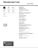 Hotpoint Ariston LFT 321 HX/HA Mode d'emploi